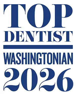 Washingtonian Top Dentist 2025 Logo